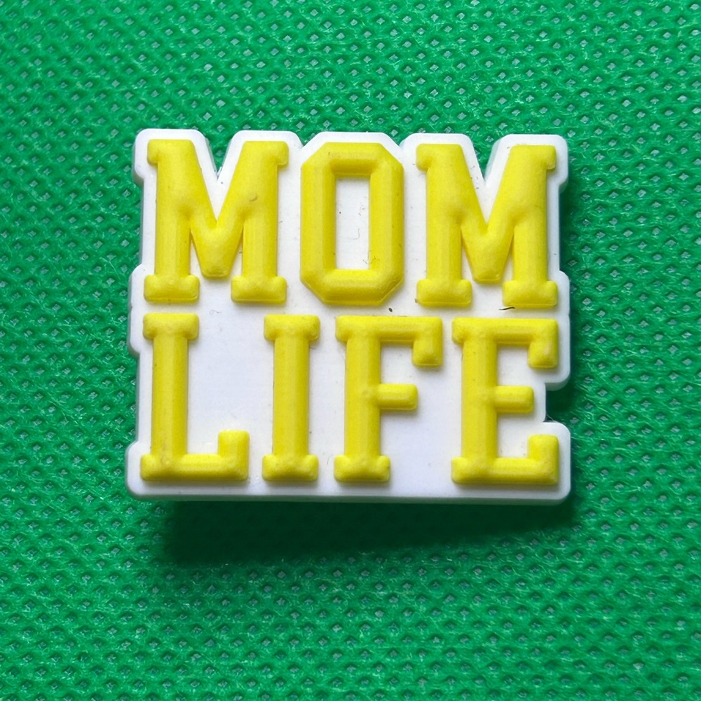 🌼 (5/$10 or 10/$15) NEW “Mom Life” Croc Charm Collection mother’s Day Gift